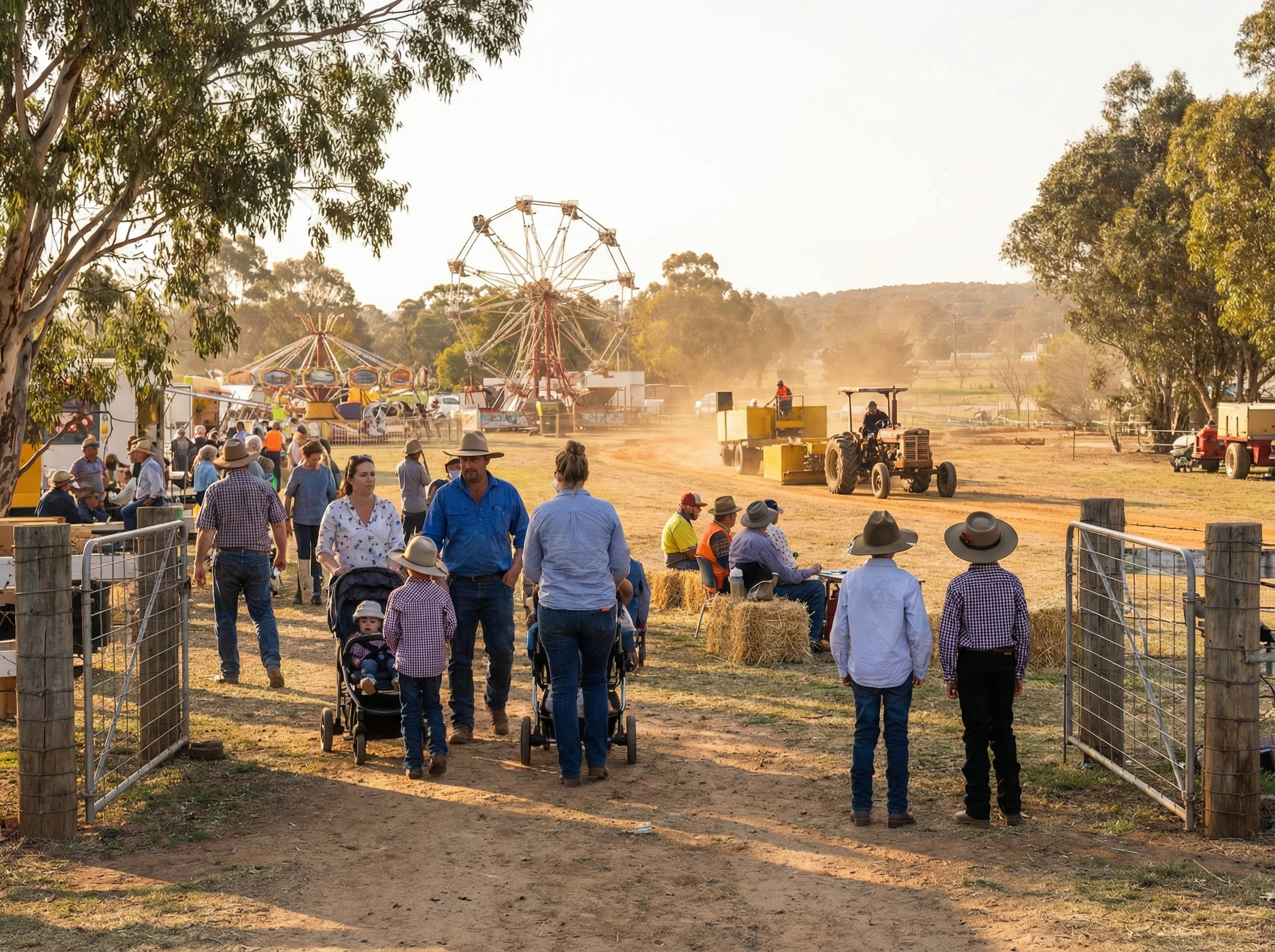 Queensland and Northern Territory regional agricultural show day calendar